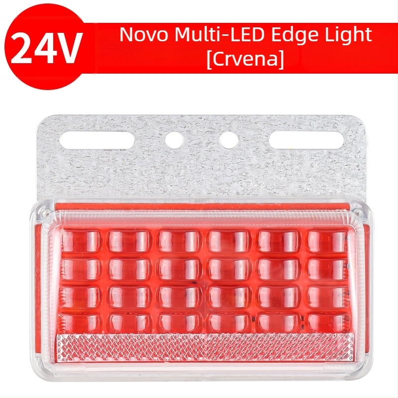LED bočna svjetiljka za veliki kamion, 24V, vodootporna, ultra svijetla, za poluprikolicu, indikator širine/okretaja