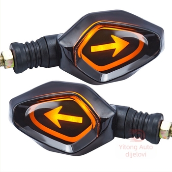 Univerzalni LED pokazivač smjera za električna vozila, tricikle i motocikle, kompatibilan s 12V/48V/60V/72V