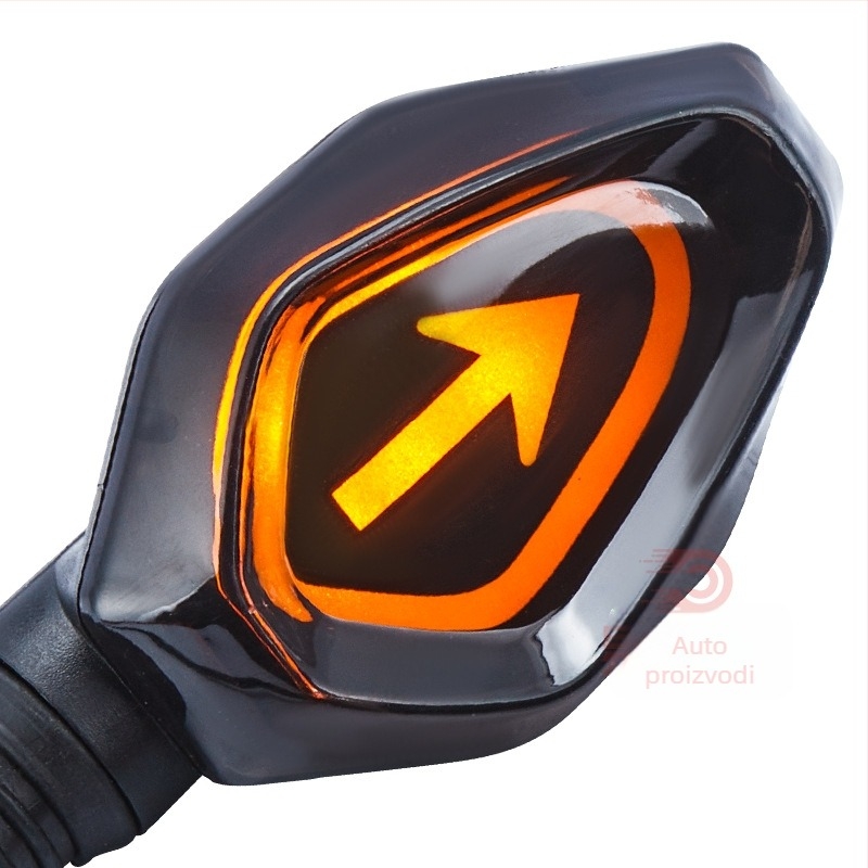 Univerzalni LED pokazivač smjera za električna vozila, tricikle i motocikle, kompatibilan s 12V/48V/60V/72V