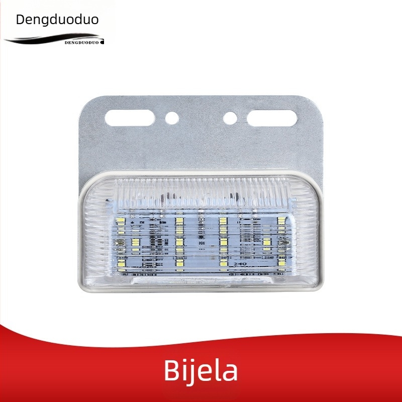LED bočno svjetlo za kamione, plastično kućište, 5W, 24V, pogodno za prikolice, kombije i kamione