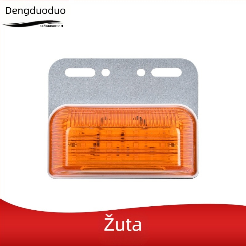LED bočno svjetlo za kamione, plastično kućište, 5W, 24V, pogodno za prikolice, kombije i kamione