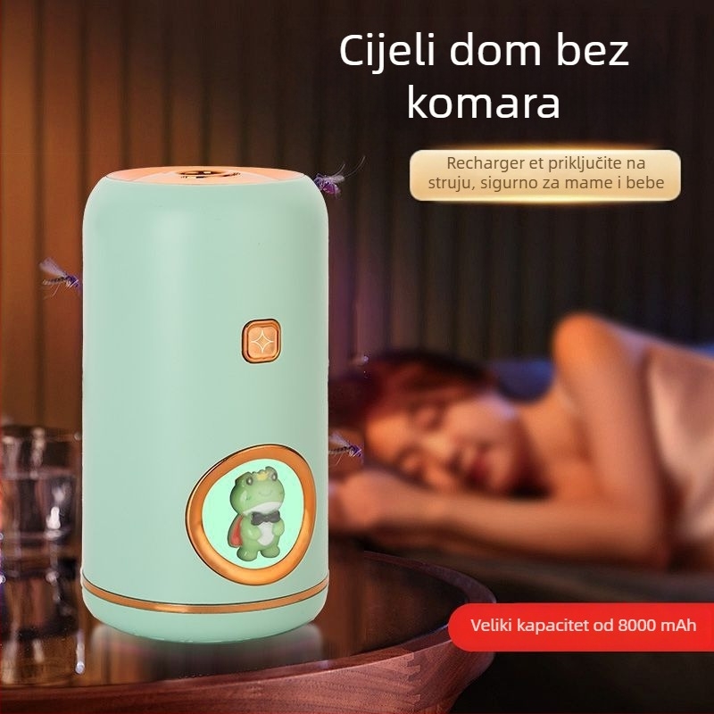 Elektronički ubojica komaraca, prenosni za kampiranje i kućnu upotrebu, punjivi, pogodan za majke i djecu