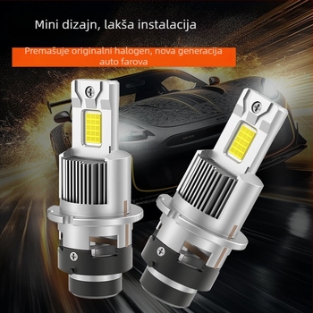 Auto LED svjetla s integriranim ventilatorom, ugradnja u prednji branik, 28W, 9-16V, model L6-H4, dnevna svjetla (28W; 9-16V; L6-H4; ugradnja u prednji branik; ugrađeni).
