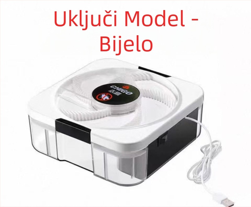 Past za mušice, automatska hvatač mušica, pogodna za 21-30 m², 5V, 4W, ugrađena baterija, trajanje 8-12 sati