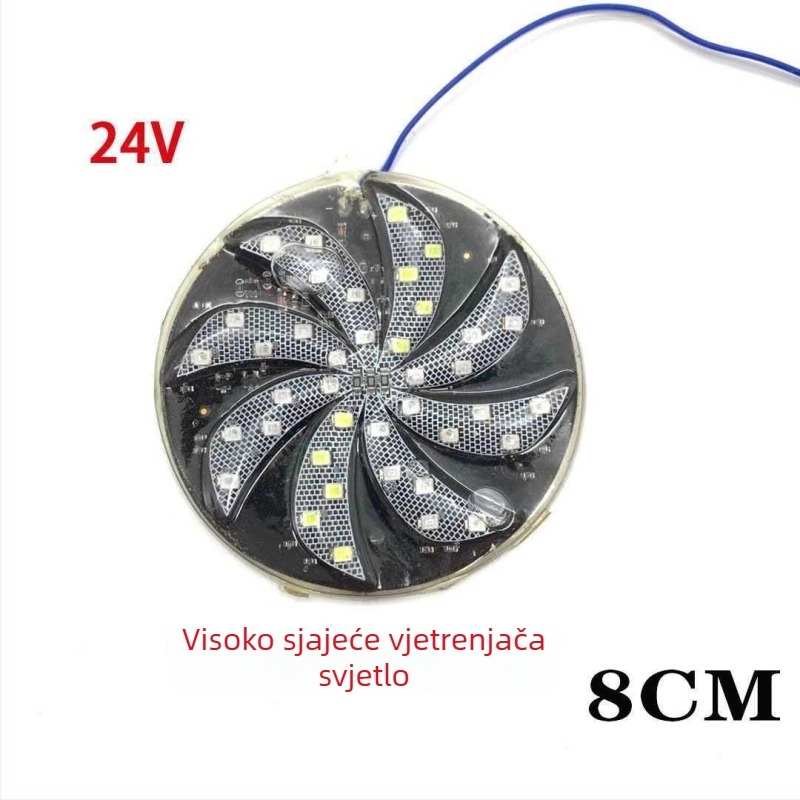 LED strob svjetlo za kamion - vodootporno upozoravajuće svjetlo za prikolicu, protiv sudara straga, model rT3vq