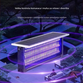 Solarna lampa za ubijanje komaraca, vanjska, model MWD-tyn-H, napon 240 V, oblik kružno-četvrtast, marka Xinya