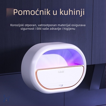 Lampa za hvatanje komaraca s ljepivim mehanizmom – UV svjetlo, unutarnja uporaba, pokriće 61㎡+, bez baterije