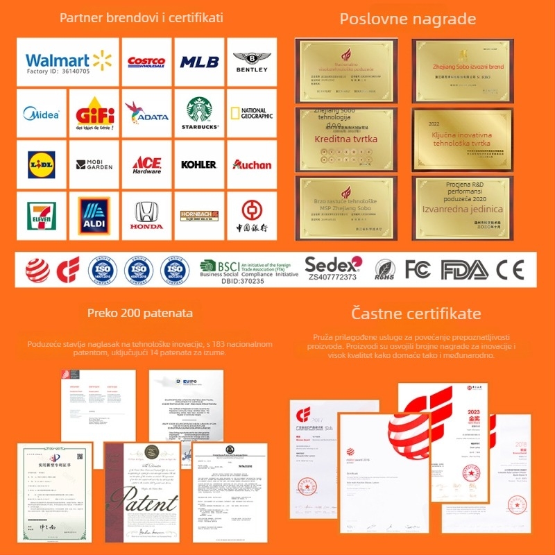 Vanjska vodootporna kamp-lampa protiv komaraca, prijenosna i punjiva, SB-6059, 3.7V, 1W, 6000–6500K