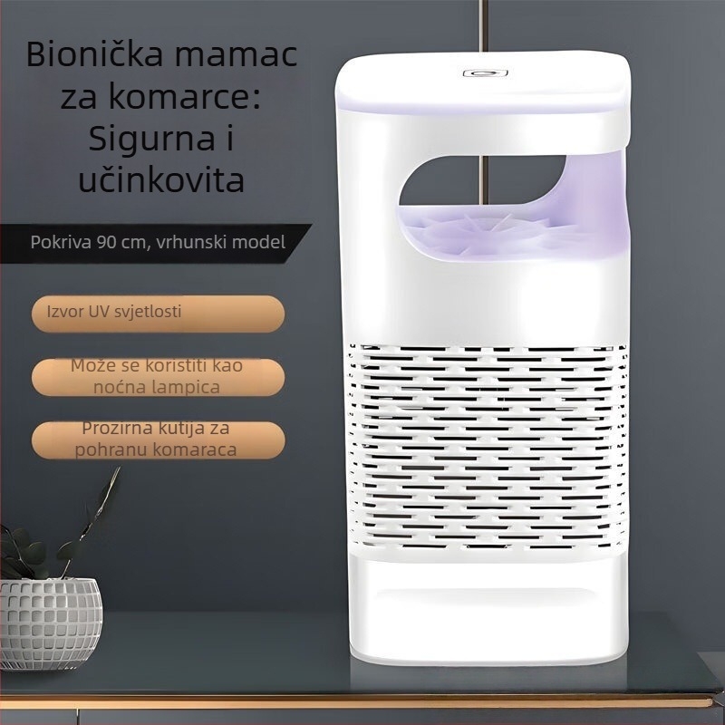 Lampa za uništavanje komaraca inhalacijom – tiha rada za unutarnju upotrebu, model Little e bionic lamp, napon 50V