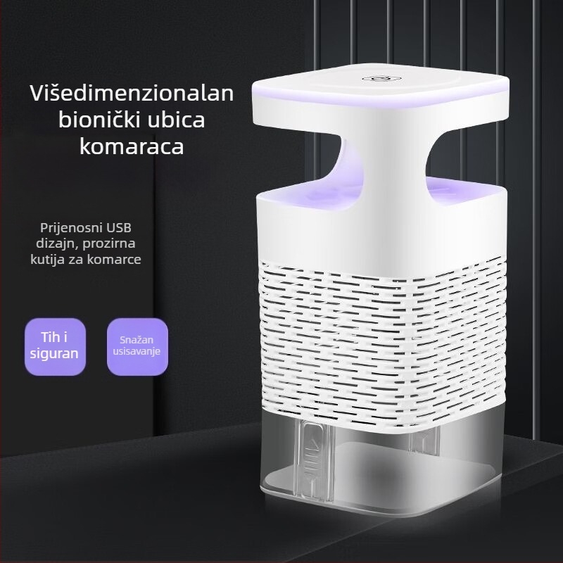 Lampa za uništavanje komaraca inhalacijom – tiha rada za unutarnju upotrebu, model Little e bionic lamp, napon 50V
