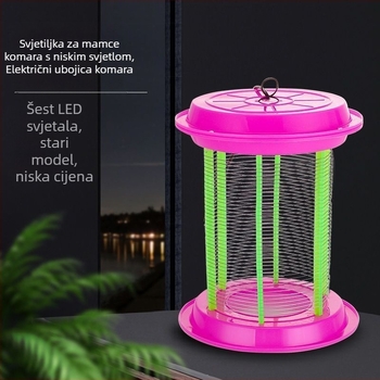 Električna lampa za uništavanje komaraca za farme, tiha zamka za insekte protiv komaraca i moljaca, napon 36V ili manje