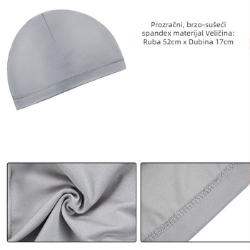 Unutarnja navlaka kacige za biciklizam, brzo‑sušeća tkanina Spandex/Lycra, mogućnost prilagodbe loga, unisex za odrasle, pogodna za vožnju i sport