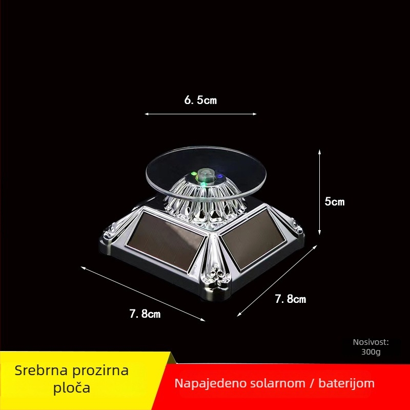 Jednodelni lotus izložbeni stalak – ABS materijal, lotus oblik, jedan sloj, plastični premaz
