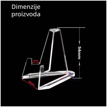 Stalak za izložbu memorijalnih novčića – trokutasti metalni stalak, Marka Unique, Podrijetlo Jilin, Proljeće 2025., Umjetnički stil