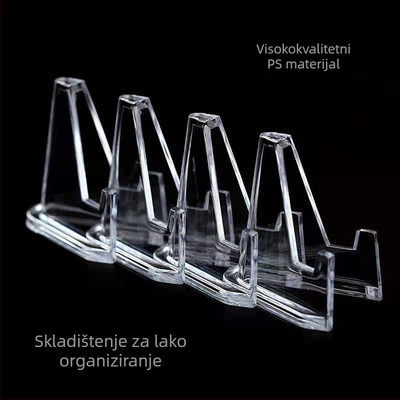 Stalak za izložbu memorijalnih novčića – trokutasti metalni stalak, Marka Unique, Podrijetlo Jilin, Proljeće 2025., Umjetnički stil
