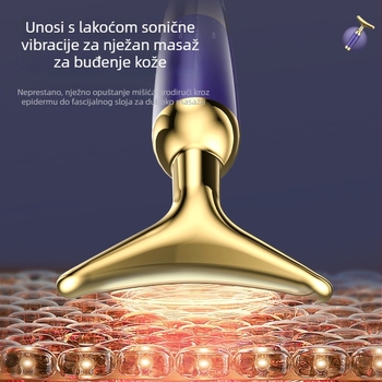 Vratni uređaj za podizanje lica s vibracijskim masažnim učinkom; model MGE-018; težina 70 g