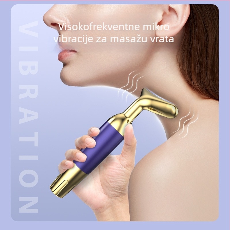 Vratni uređaj za podizanje lica s vibracijskim masažnim učinkom; model MGE-018; težina 70 g