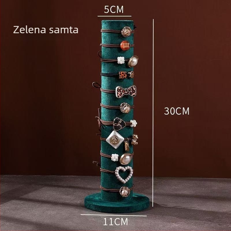 Gumica za kosu od flanel materijala - visokokvalitetan dojam, ljeto 2025