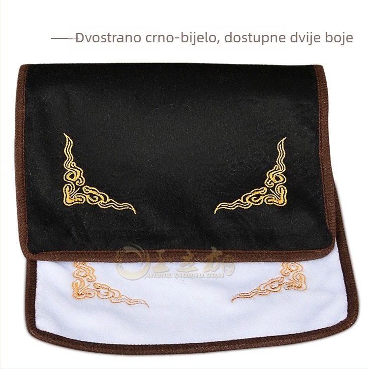 Polica za nakit sa četvrtastim flanelnim kućištem, jednoslojna, naprednog stila