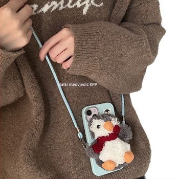 Lančić za mobitel s odvojivim podesivim remenom, ručno izrađeno, plastična kopča, brenda Warm and soft