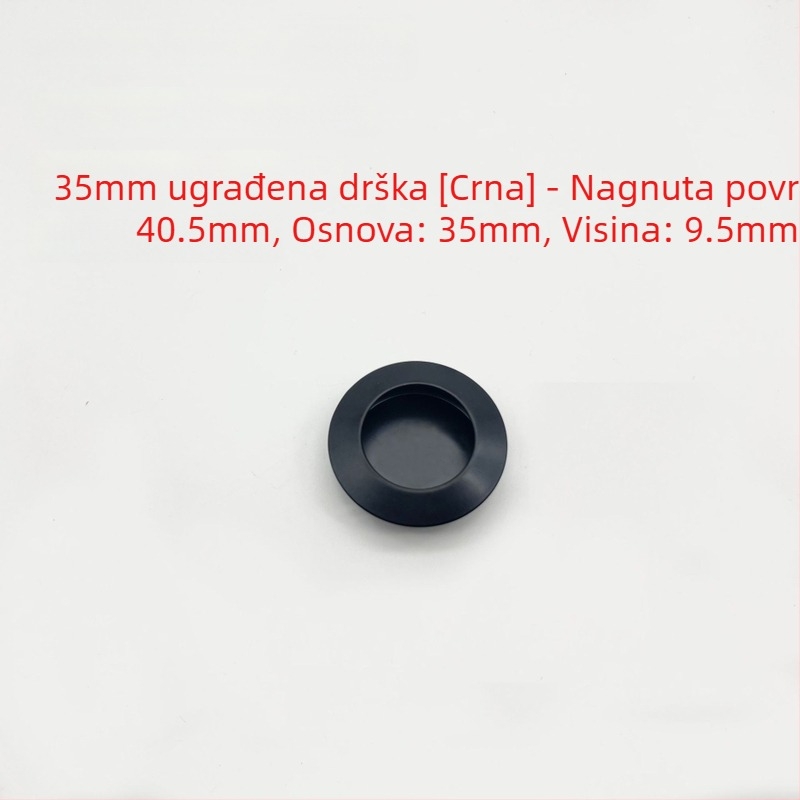 Ručka za namještaj od nehrđajućeg čelika — skrivena, ugradbena, okrugla; model bevel/plane/full plane; štancanje; Novi kineski stil