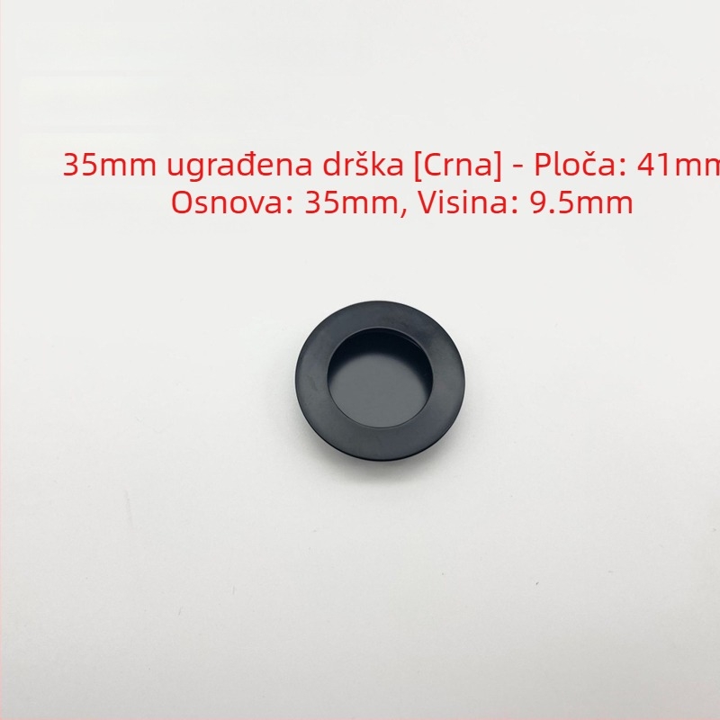 Ručka za namještaj od nehrđajućeg čelika — skrivena, ugradbena, okrugla; model bevel/plane/full plane; štancanje; Novi kineski stil