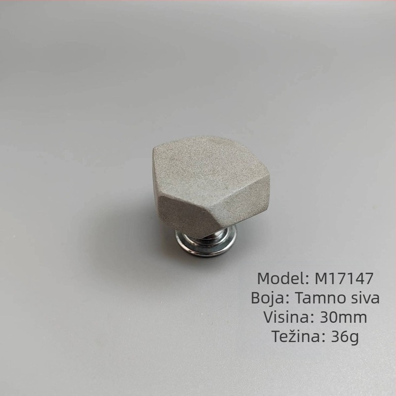 Drška za ormarić i ladicu - ARTIC M19203, Materijal: Drugo; Površinska obrada: Polirana; Stil: Moderne jednostavan, Lagani luksuz