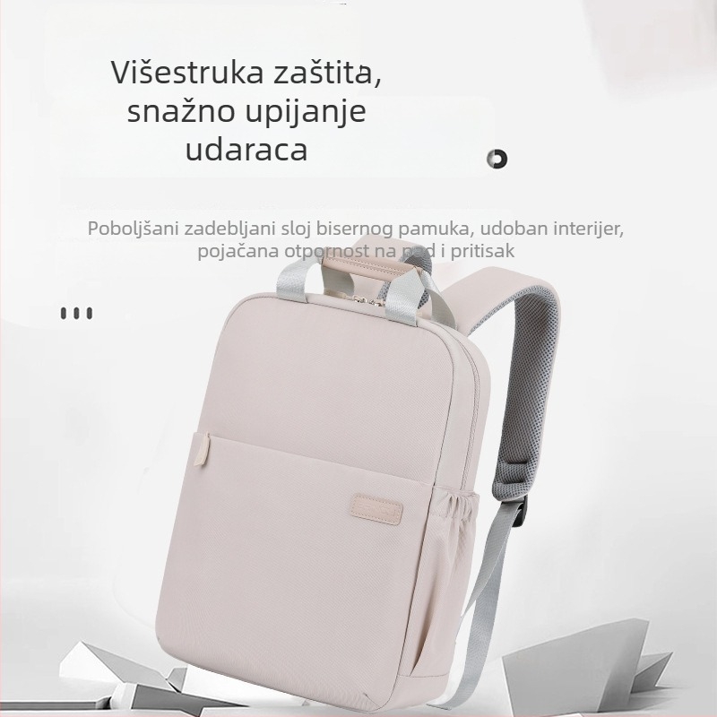Unisex ruksak za poslovne i putne svrhe, 16-inčni prijenosnik, velik kapacitet, lagan, višenamjenski