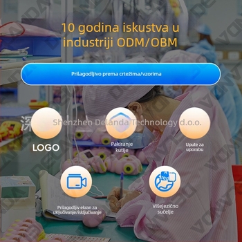 DELANDA D72 bezzrcalna kamera — 64 MP senzor, 2,4\" LCD zaslon, elektronička stabilizacija slike, fiksni objektiv, potpuno ručno upravljanje