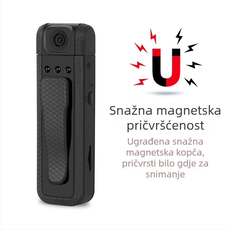 Sportsko/avanturistička kamera s CMOS senzorom, 1080p video, optička stabilizacija slike, noćno snimanje, pohrana na SD karticu