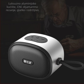 Prijenosni Bluetooth zvučnik sa subwooferom - 10W, BT 5.0, 100Hz-20kHz, SNR ≥75 dB, doseg 15 m