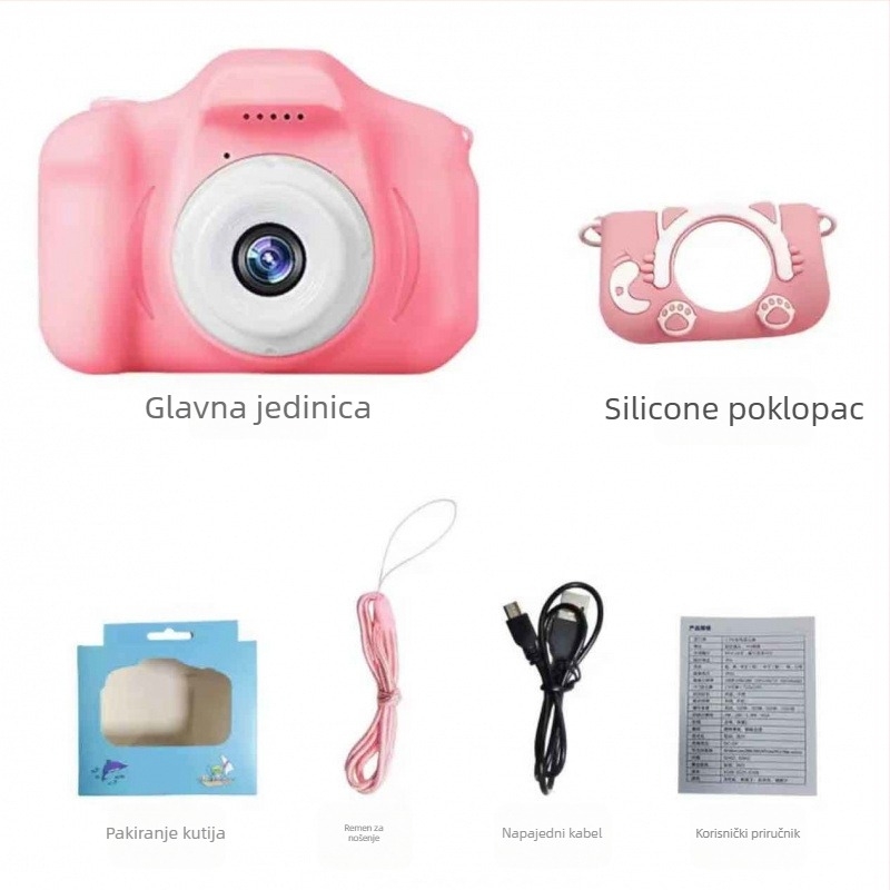 Dječja kamera – mini HD, plastično kućište, Model 1