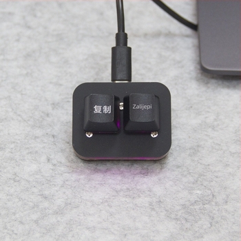 Žičana numerička tipkovnica s RGB pozadinskim osvjetljenjem, hot-swappable prekidačima i programabilnim jednokliknim prečicama