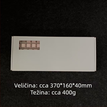 Set kapica za tipke za mehaničku tipkovnicu, 136 tipki, ABS materijal, dvostruko bojena injekcija kristalnog želatinoznog dizajna, bočne gravirane oznake, kompatibilno s optičkim prekidačima (model K68_)
