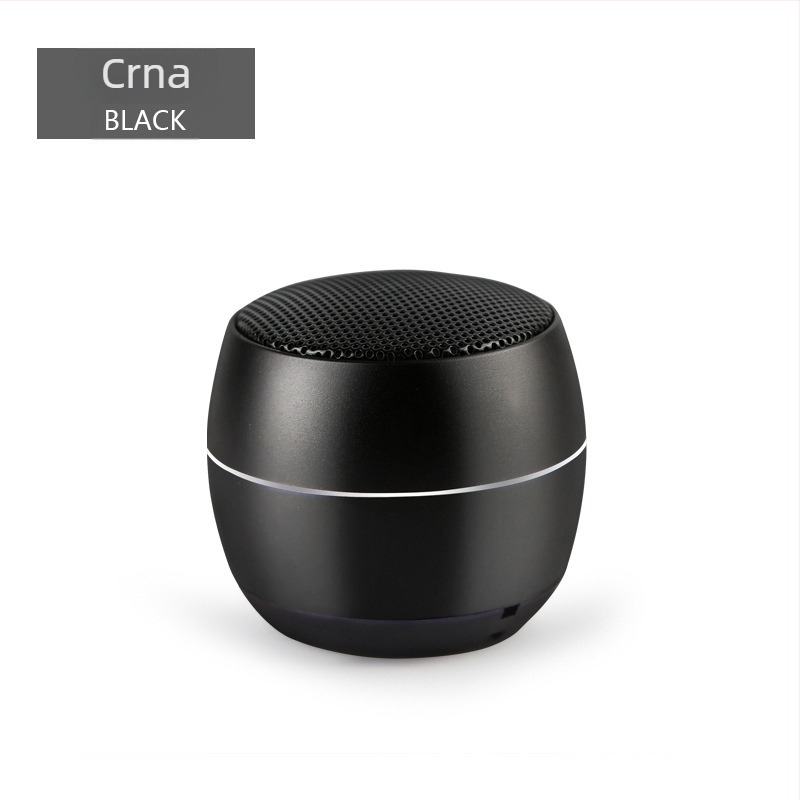 Bežični Bluetooth mini zvučnik s metalnim kućištem, Bluetooth 5.3, raspon frekvencija 60 Hz–15 kHz, SNR ≥70 dB, ugrađena baterija 300–500 mAh, nazivna snaga 3 W