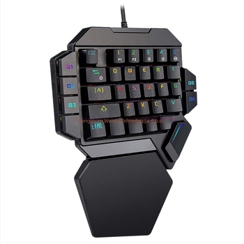 Jednoručna mehanička gaming numerička tipkovnica – USB prijenosna mini za lijevu ruku