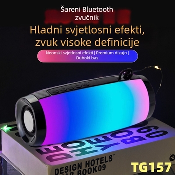 Bluetooth zvučnik s 2 x Hi‑Fi pogonima, baterija 1000–1200 mAh, 10W, Bluetooth 5.3, raspon frekvencija 120 Hz–20 kHz