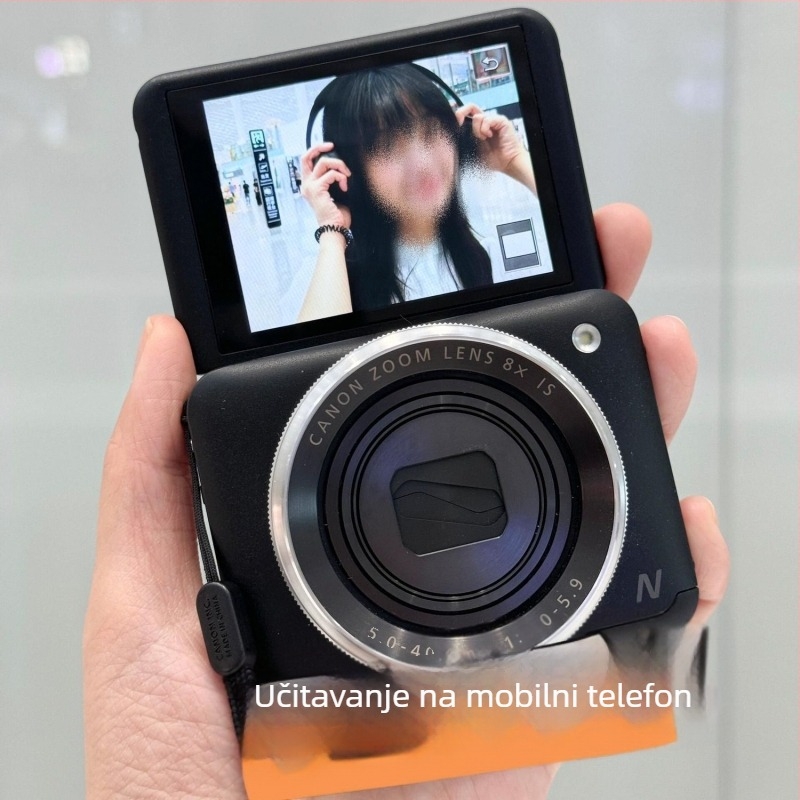 Digitalna kamera s CCD senzorom, 1/1.7 in, 8 MP, 3x optički zoom, 2.7-inčni LCD zaslon na dodir