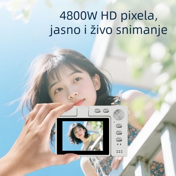 XZ40 CCD digitalna kamera – 13MP, 16x digitalni zum, time-lapse snimanje, podržava TF karticu