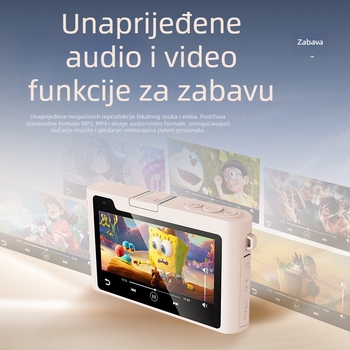 DX8 digitalna kamera s dodirnim zaslonom, CMOS senzor, 24 MP, periskop širokokutni objektiv, Wi-Fi