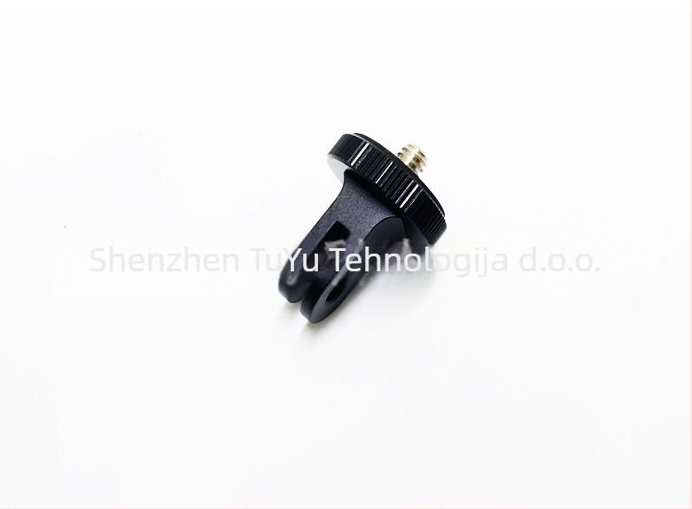 Mini adapter aluminijske legure za GoPro, kompatibilan s tripodima Mountain Dog i Xiaoyi (Yi), 1/4-20 navoj
