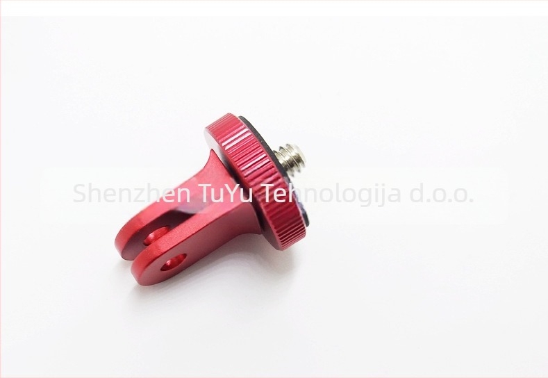 Mini adapter aluminijske legure za GoPro, kompatibilan s tripodima Mountain Dog i Xiaoyi (Yi), 1/4-20 navoj