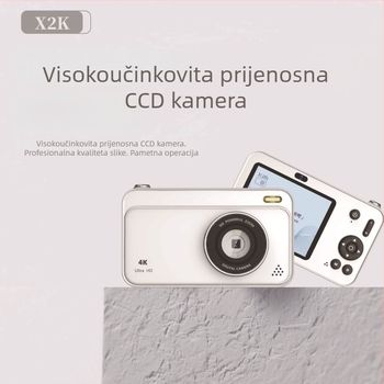 CCD digitalni fotoaparat s 1/1.7'' senzorom, više od 20 MP, 8x digitalni zoom, 2,3'' LCD, potpuno ručni rad