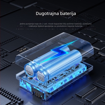 Kompaktna 4K akcijska kamera za sport i vožnju biciklom, vodootporna, 1,5" LCD, 32GB memorije, ABS+PC kućište, trajanje baterije 3 sata