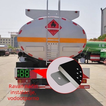 Auto LCD zaslon C188, LED zaslon, kućište ABS+PC, opća kompatibilnost