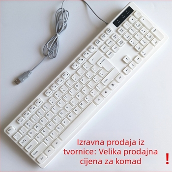 Numerička tipkovnica, žični USB, bez pozadinskog osvjetljenja, za stolno računalo/domaću upotrebu