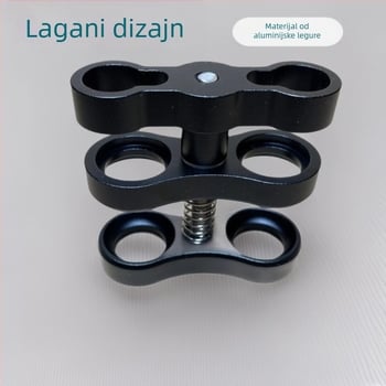 GoPro dodatak od aluminijske legure – ultra lagani držač za podvodno osvjetljenje s CNC leptir klipom