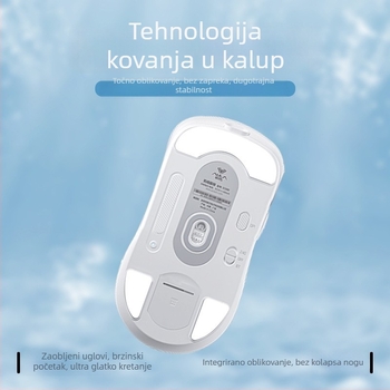 Podloške za miša Wolf Spider sc680/sc580 — otporne na habanje, glatke, točno poravnanje slotova — bez tragova ljepila — uzorak po mjeri