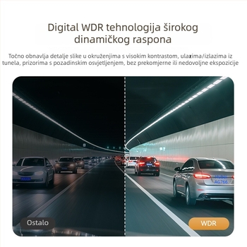 Auto kamera 2025 novi model, bežična, Ultra HD noćni vid, nadzor parkiranja, 24-satno snimanje