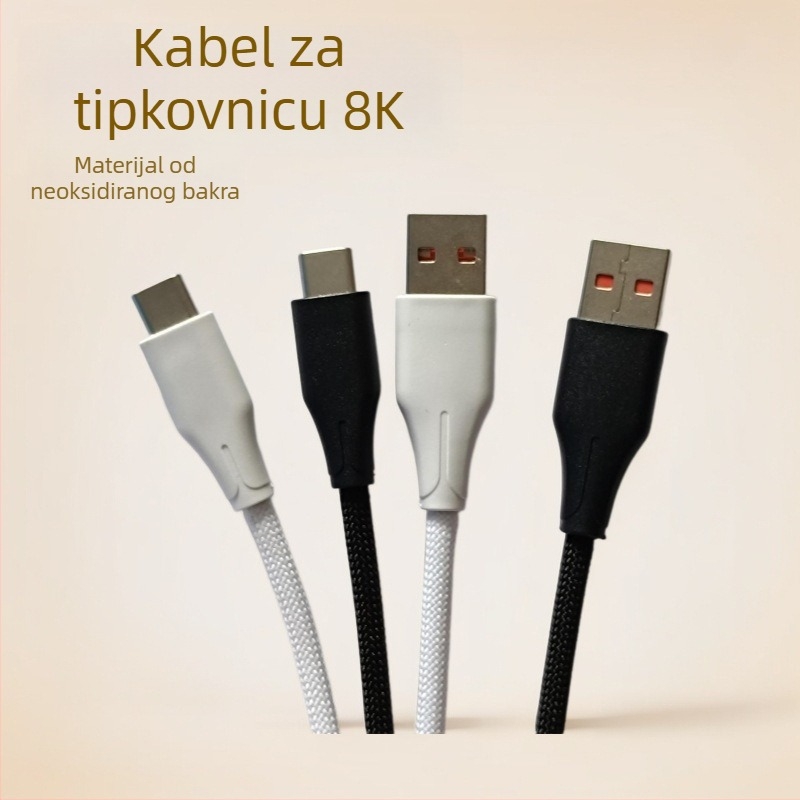 USB kabel za tipkovnicu i miš, duljina 1,8 m, bakar bez kisika, ubrizgano oblikovanje, model 01